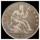 1877 Seated Liberty Half Dollar HIGH GRADE