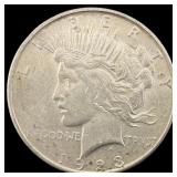 1923 Silver Peace Dollar CLOSELY UNCIRCULATED