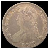 1818 Capped Bust Half Dollar LIGHTLY CIRCULATED