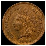 1908 Indian Head Cent CHOICE BU