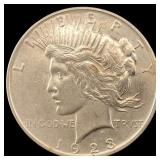 1923 Peace Silver Dollar CLOSELY UNCIRCULATED