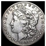 1892-S Silver Morgan Dollar LIGHTLY  CIRCULATED