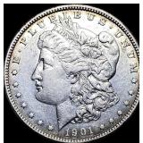 1901-S Silver Morgan Dollar CLOSELY  UNCIRCULATED