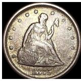 1875-S Silver Twenty Cents LIGHTLY CIRCULATED