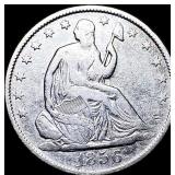 1856-O Seated Liberty Half Dollar LIGHTLY  CIRCUL