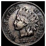 1868 Indian Head Cent LIGHTLY CIRCULATED