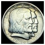 1936 Silver Half Dollar Long Island Tercentenary S