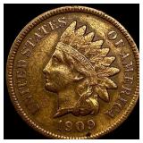 1909-S Indian Head Cent NEARLY UNCIRCULATED