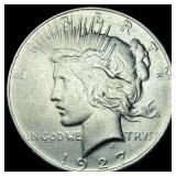 1927 Peace Silver Dollar CLOSELY UNCIRCULATED
