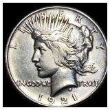 1921 Silver Peace Dollar HIGH GRADE