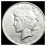 1923 Silver Peace Dollar CLOSELY UNCIRCULATED