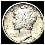 1929-S Silver Mercury Dime CLOSELY UNCIRCULATED