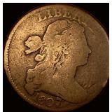 1807 Draped Bust Large Cent NICELY CIRCULATED