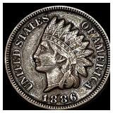 1886 Indian Head Cent CHOICE AU