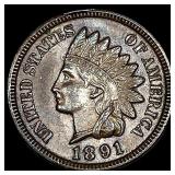 1891 Indian Head Cent UNCIRCULATED