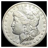 1891-O Silver Morgan Dollar NEARLY UNCIRCULATED