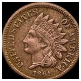 1861 Indian Head Cent SUPERB GEM BU