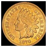 1870 Indian Head Cent CLOSELY UNCIRCULATED