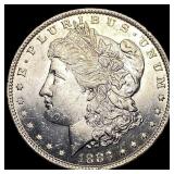 1883-S Silver Morgan Dollar GEM BU