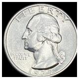 1932 Silver Quarter Dollar CHOICE AU