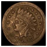 1863 Civil War Token SUPERB GEM BU