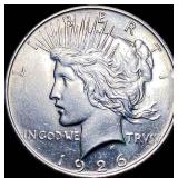 1926-D Peace Silver Dollar UNC