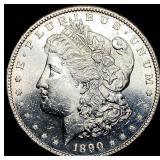 1890-S Morgan Silver Dollar CHOICE BU
