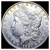 1880-S Silver Morgan Dollar CHOICE AU