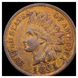 1901 Indian Head Cent NEARLY UNCIRCULATED