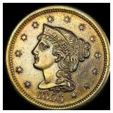 1856 Braided Hair Large Cent CHOICE AU