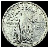 1917-D Type 1 Standing Liberty Quarter CHOICE  AU
