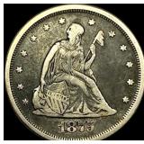 1875-S Silver Twenty Cents NEARLY  UNCIRCULATED