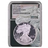 2021-W Silver Eagle NGC PF70 Ultra Cameo