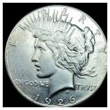 1926-S Silver Peace Dollar CLOSELY UNCIRCULATED