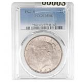 1923-S Silver Peace Dollar PCGS MS63