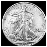 1917 Walking Liberty Half Dollar CHOICE AU