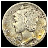 1925-S Silver Mercury Dime LIGHTLY CIRCULATED