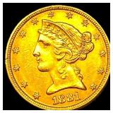 1881 Liberty Head Half Eagle $5 Gold UNCIRCULATED