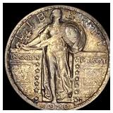 1920 Standing Liberty Silver Quarter CLOSELY UNCIR