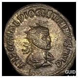 Roman Dioletian 284-305 AD BI Nummus CHOICE AU