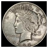 1922-D Silver Peace Dollar HIGH GRADE