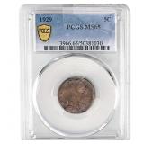 1929 Buffalo Nickel PCGS MS65