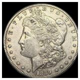 1889-S Silver Morgan Dollar CLOSELY UNCIRCULATED