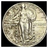 1930 Standing Liberty Silver Quarter CLOSELY UNCIR