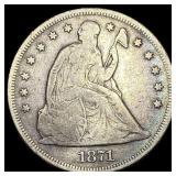 1871 Silver Dollar LIGHTLY CIRCULATED