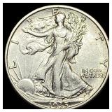 1935-D Silver Walking Liberty Half Dollar CLOSELY