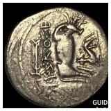 Illyria 260-167/98 BC Silver Drachm NEARLY UNCIRC