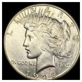1923 Silver Peace Dollar CLOSELY UNCIRCULATED