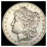 1892-S Silver Morgan Dollar CLOSELY UNCIRCULATED