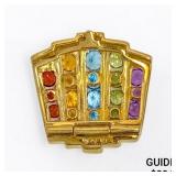 10K yg Birth Stone Pendant